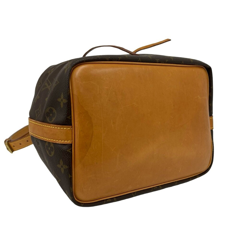 LOUIS VUITTON Authentic Vintage Brown Monogram Leather Shoulder Bag - Picture 7 of 9